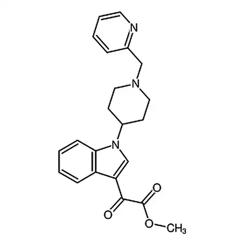 2-氧代-2-(1-(1-(吡啶-2-基甲基)哌啶-4-基)-1H-吲哚-3-基)乙酸甲酯
