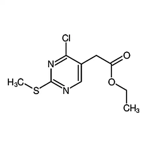 4-氯-2-甲基硫代-5-嘧啶乙酸乙酯