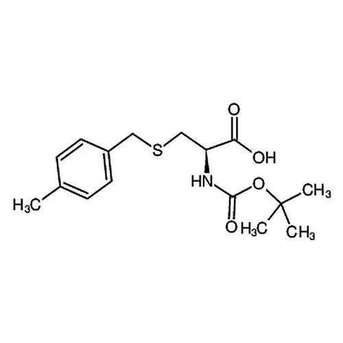 N-叔丁氧羰基-s-(4-甲基苄基)-l-半胱氨酸