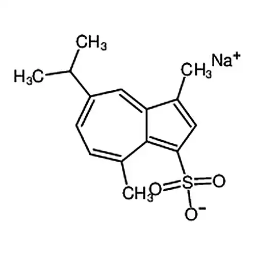 7-异丙基-1,4-二甲基甘菊蓝-3-磺酸钠盐