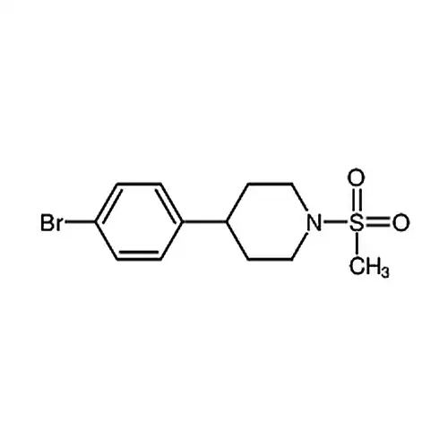 4-(4-溴苯基)-1-(甲基磺酰基)哌啶