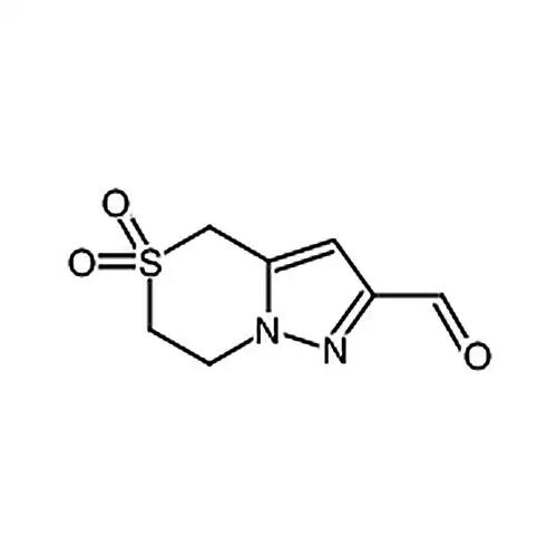 6,7-二氢-4H-吡唑并[5,1-c][1,4]噻嗪-2-甲醛 二氧化物