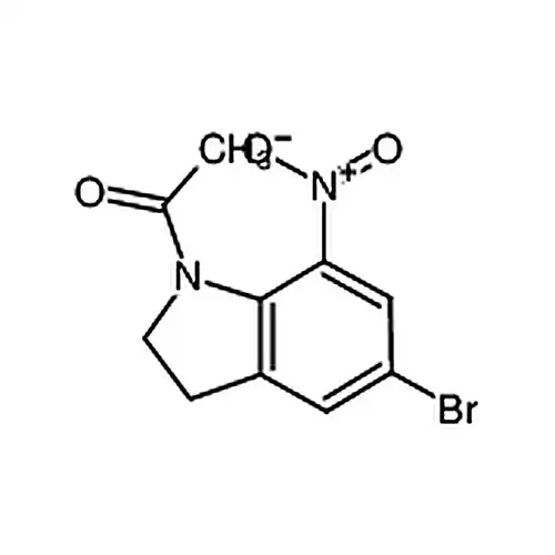 N-乙酰基-5-溴-7-硝基吲哚啉