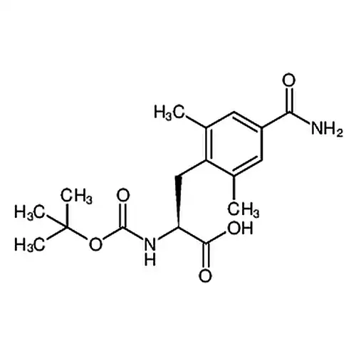 叔丁氧羰基-2,6-二甲基-4-甲酰胺基-L-苯丙氨酸