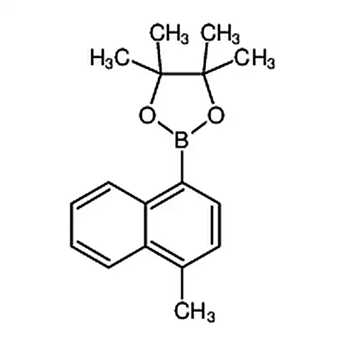 4,4,5,5-四甲基-2-(4-甲基萘-1-基)-1,3,2-二氧硼杂环戊烷
