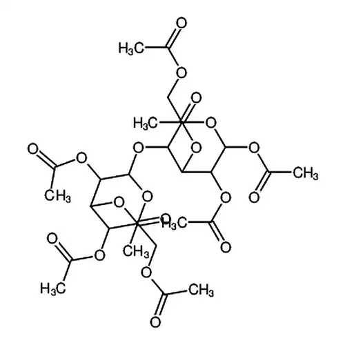 (2S,3R,4S,5R,6R)-6-(乙酰氧基甲基)-5-(((2S,3R,4S,5S,6R)-3,4,5-三乙酰氧基-6-(乙酰氧基甲基)四氢-2H-吡喃-2-基)氧基)四氢-2H-吡喃-2,3,4-三基三乙酸酯