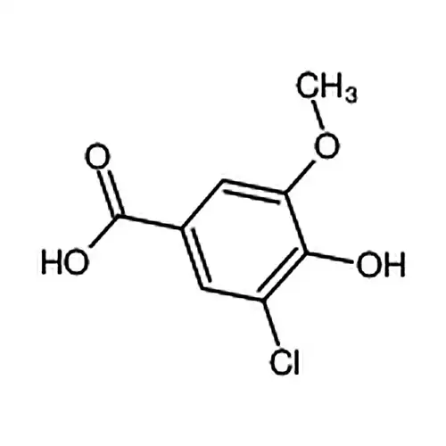 3-氯-4-羟基-5-甲氧基苯甲酸