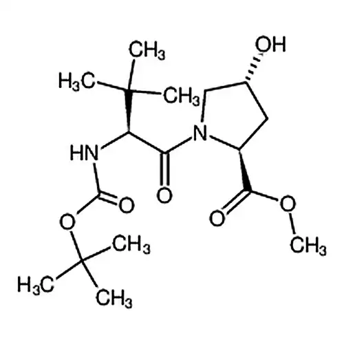 (2S,4R)-1-[(S)-2-(Boc-氨基)-3,3-二甲基丁酰基]-4-羟基吡咯烷-2-甲酸甲酯