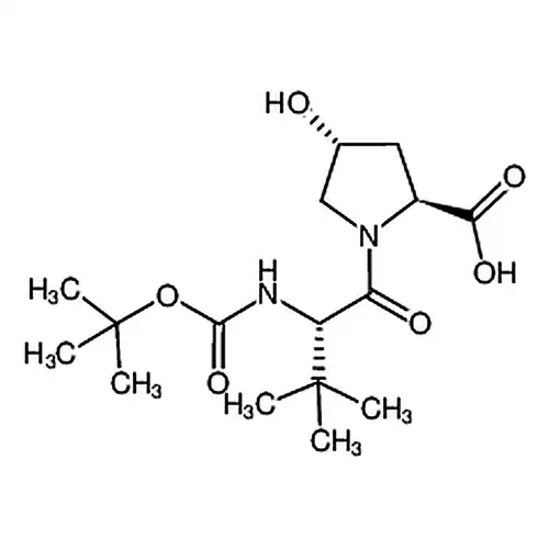 (2S,4R)-1-((S)-2-((叔丁氧羰基)氨基)-3,3-二甲基丁酰基)-4-羟基吡咯烷-2-羧酸