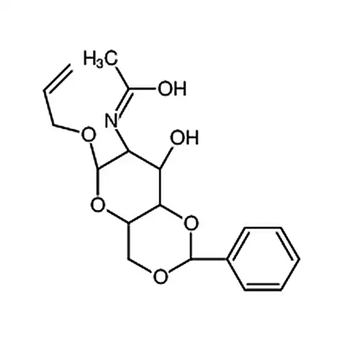 烯丙基2-乙酰氨基-4，6，-O-亚苄基-2-脱氧-Α-D-吡喃葡糖苷