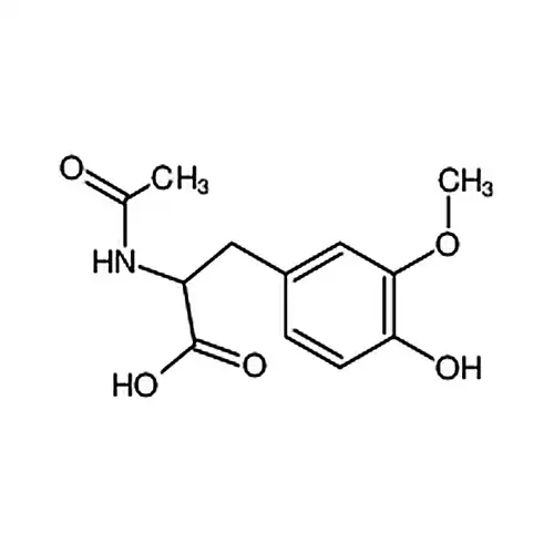 2-乙酰氨基-3-(4-羟基-3-甲氧苯基)丙酸