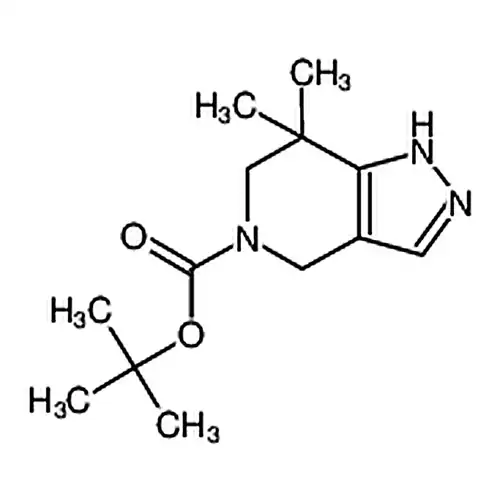 7，7-二甲基-6，7-二氢-1H-吡唑并[4，3-c]吡啶-5(4H)-羧酸叔丁酯