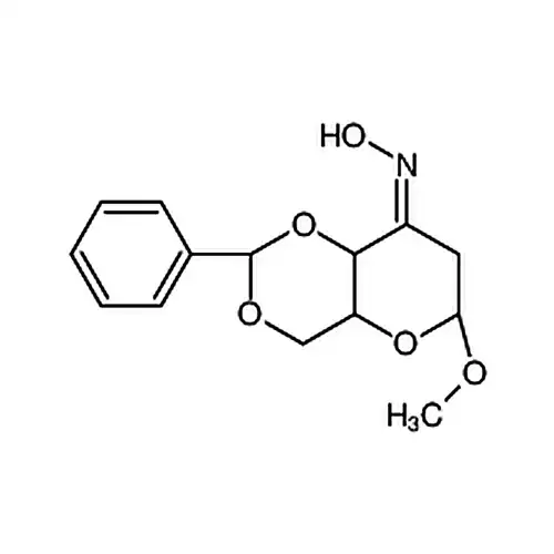 甲基-4,6-O-苯亚甲基-2-脱氧-&alpha;-D-赤-己呋喃核糖苷-3-酮肟