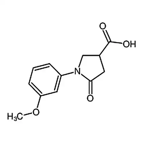 1-(3-甲氧苯基)-5-氧亚基吡咯烷-3-羧酸