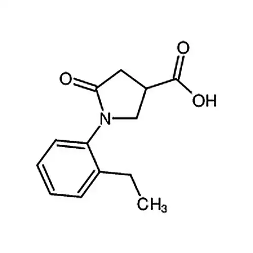 1-(2-乙基苯基)-5-氧代吡咯烷-3-羧酸