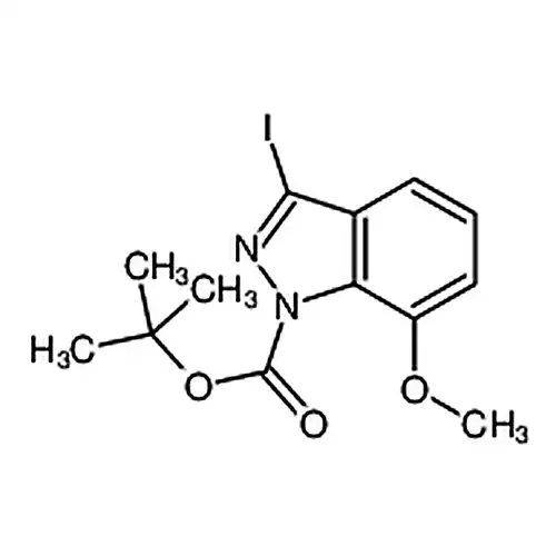 3-碘-7-甲氧基-1H-吲唑-1-羧酸叔丁酯