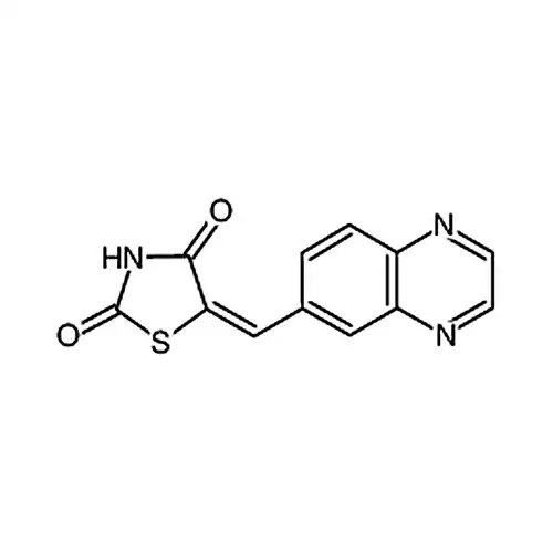 5-(6-喹喔啉亚甲基)-2,4-噻唑啉二酮