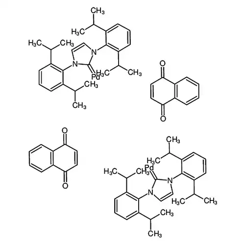 1,3-双(2,6-二-异丙苯基)咪唑-2-基1,4-萘醌)钯二聚物
