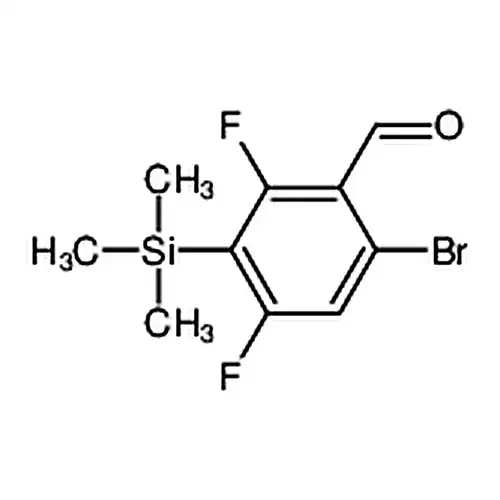 6-溴-2，4-二氟-3-(三甲基硅烷基)苯甲醛