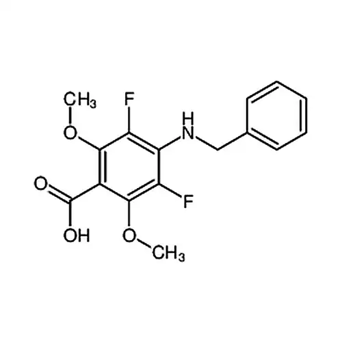 4-(苄基氨基)-3，5-二氟-2，6-二甲氧基苯甲酸