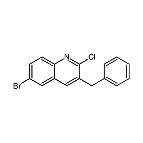 3-苄基-6-溴-2-氯喹啉