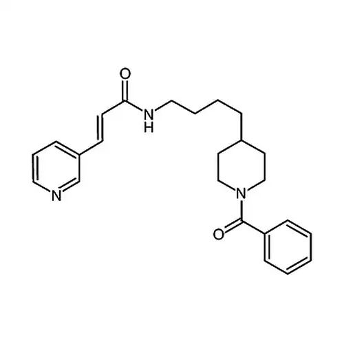 (2E)-N-[4-(1-苯甲酰基-4-哌啶基)丁基]-3-(3-吡啶基)-2-丙烯酰胺