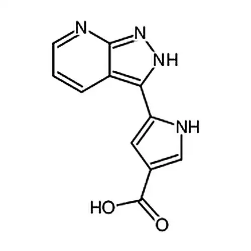 5-(1H-吡唑并[3，4-B]吡啶-3-基)-1H-吡咯-3-羧酸