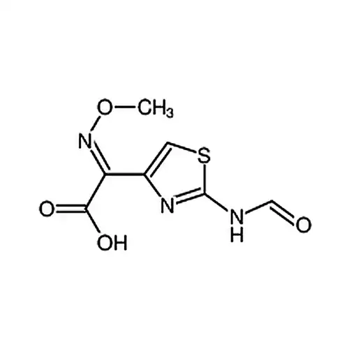 (Z)-2-formamido-α-(methoxyimino)thiazol-4-acetic acid