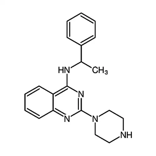 N-(1-苯乙基)-2-(哌嗪-1-基)喹唑啉-4-胺