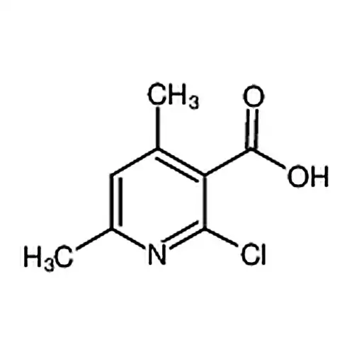 2-氯-4，6-二甲基烟酸