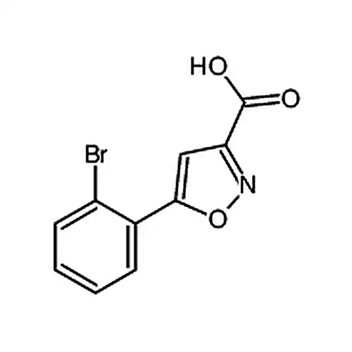 5-(2-bromophenyl)-3-isoxazolecarboxylic acid