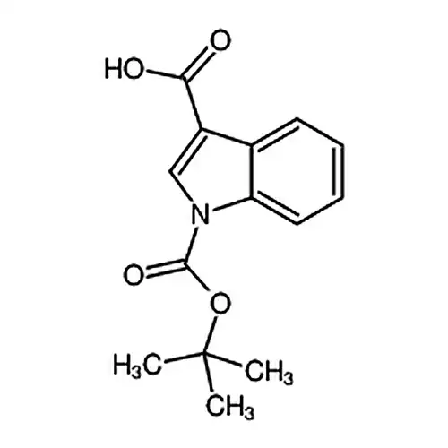 1-(叔丁氧羰基)-1H-吲哚-3-羧酸
