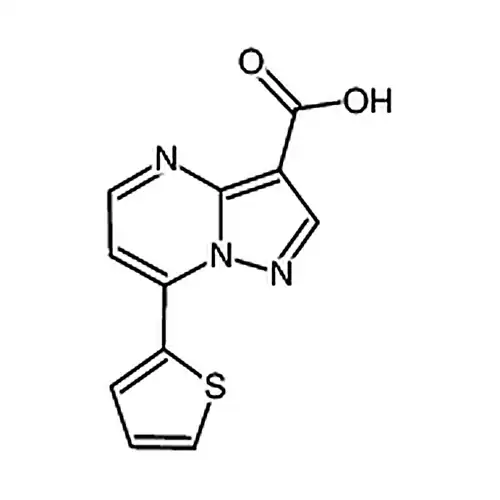 7-(噻吩-2-基)吡唑并[1，5-a]嘧啶-3-羧酸