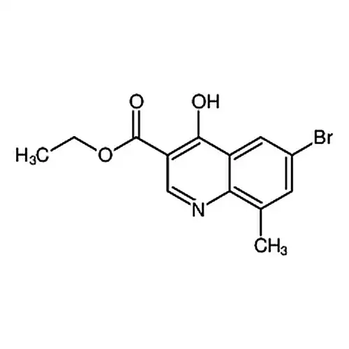 6-溴-4-羟基-8-甲基喹啉-3-羧酸乙酯