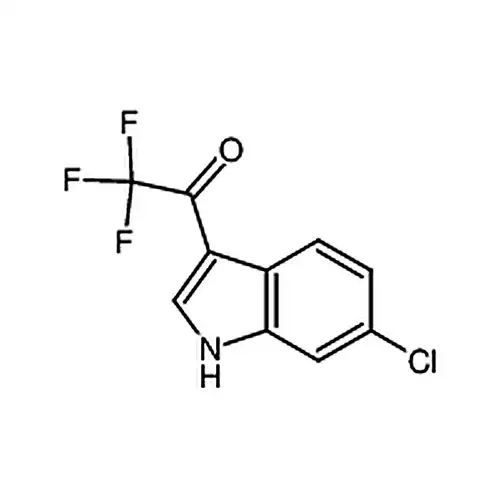 1-(6-氯-3-吲哚基)-2,2,2-三氟乙酮