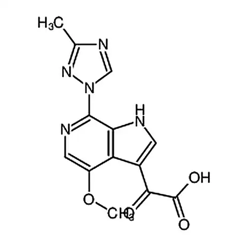 2-(4-甲氧基-7-(3-甲基-1H-1，2，4-三唑-1-基)-1H-吡咯并[2，3-c]吡啶