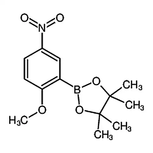 2-(2-甲氧基-5-硝基苯基)-4,4,5,5-四甲基-1,3,2-二氧硼杂环戊烷