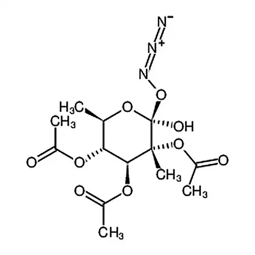 2，3，4-三-O-乙酰基-1-脱氧-β-D-吡喃葡萄糖基叠氮化物