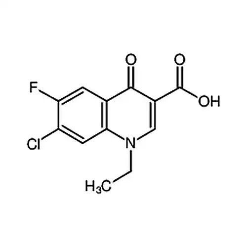 7-氯-1-乙基-6-氟-1,4-二氢-4-羰基喹啉-3-羧酸
