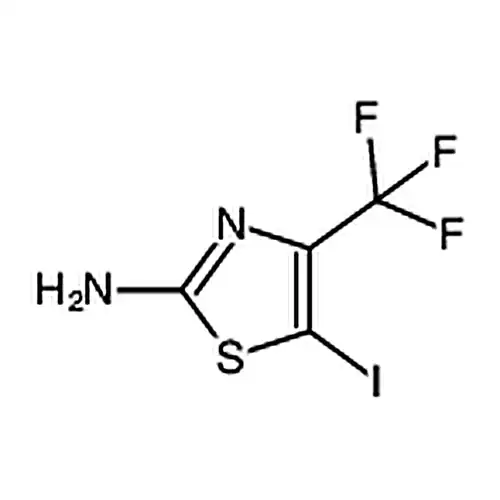5-碘-4-(三氟甲基)噻唑-2-胺