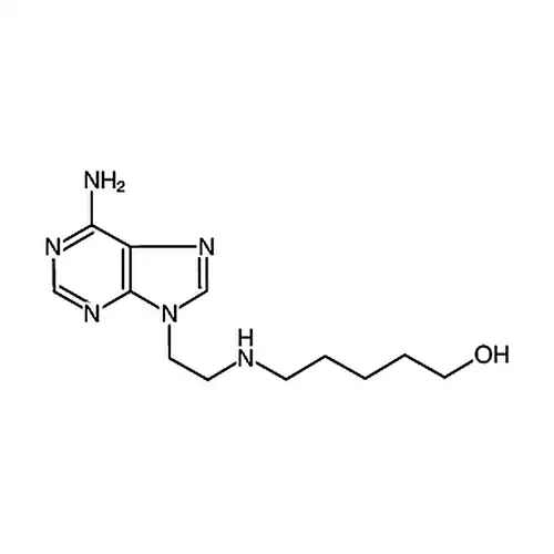 5-{[2-(6-Amino-9H-purin-9-yl)ethyl]amino}-1-pentanol