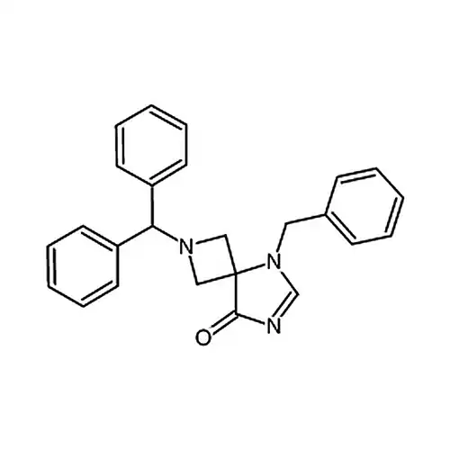 2-二苯甲基-5-苄基-2,5,7-三氮杂螺[3.4]辛-6-烯-8-酮
