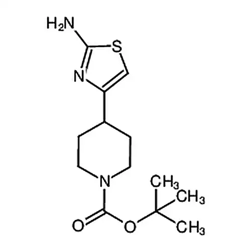 4-(2-氨基-1，3-噻唑-4-基)哌啶-1-羧酸叔丁酯