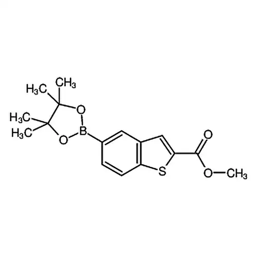 5-(4，4，5，5-四甲基-1，3，2-二氧硼烷-2-基)苯并[b]噻吩-2-羧酸甲酯