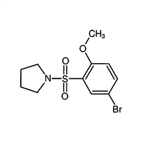 1-(5-溴-2-甲氧基苯基磺酰)吡咯啉
