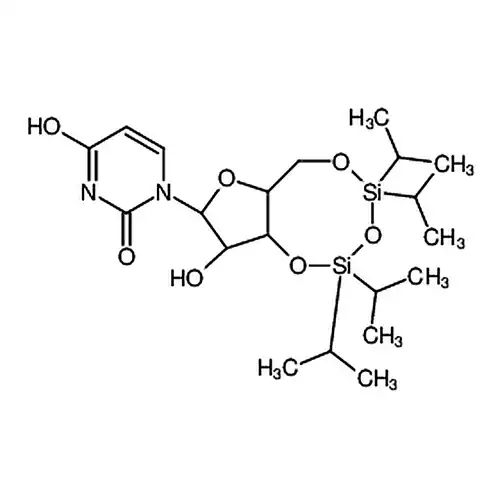1-((6aR,8R,9R,9aS)-9-羟基-2,2,4,4-四异丙基四氢-6H-呋喃并[3,2-f][1,3,5,2,4]三氧杂二硅烷- 8-基)嘧啶-2,4(1H,3H)-二酮