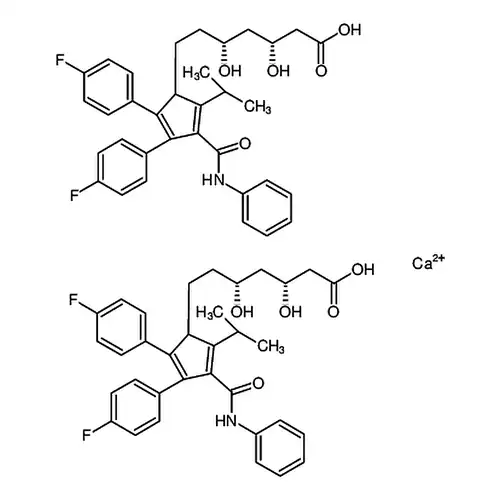 (3R,5R)-7-(2,3-双(4-氟苯基)-5-异丙基-4-(苯基氨基甲酰基)-1H-吡咯-1-基)-3,5-二羟基庚酸钙盐