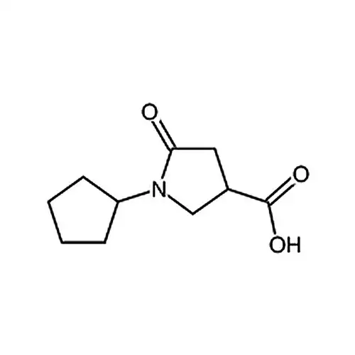 1-环戊基-5-氧代吡咯烷-3-羧酸