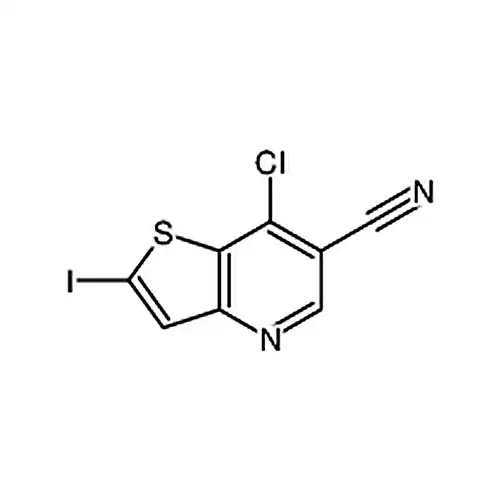 2-碘-7-氯噻吩并[3，2-b]吡啶-6-甲腈