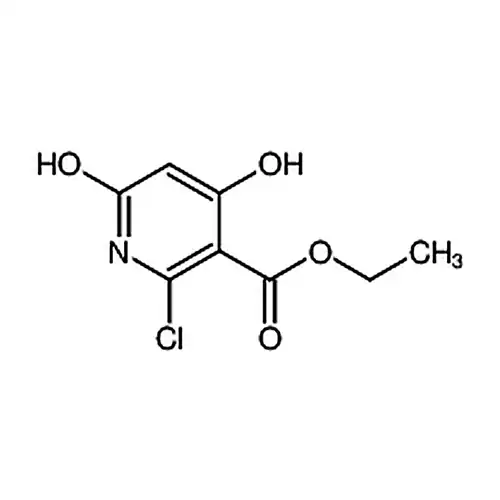 2-氯-4，6-二羟基烟酸乙酯